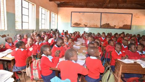 congsted classroom students